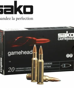 SAKO GAMEHEAD SP 222 REM MAG 50 GRAIN BULLETS PACK OF 20