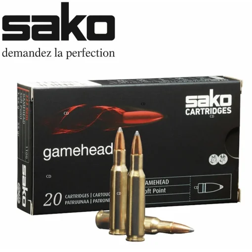 SAKO GAMEHEAD SP 222 REM MAG 50 GRAIN BULLETS PACK OF 20